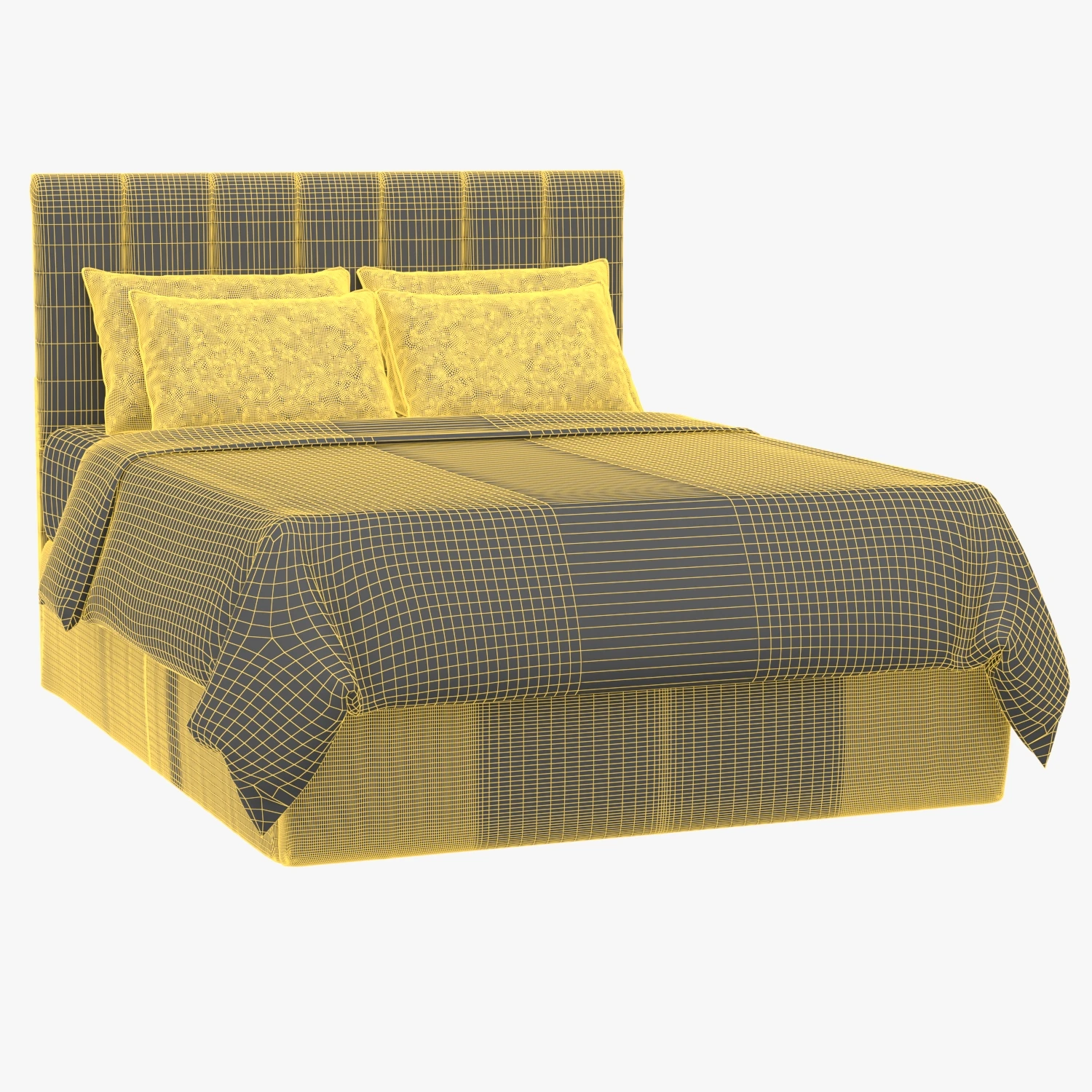 Modern Beds Collection 05 3D Model_09